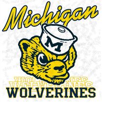 michigan football wolverine script