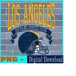 los angeles football png, football team png, los angeles football sweatshirt, football png, vintage los angeles