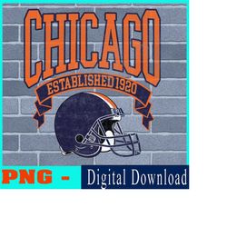 chicago football png, football team png, chicago football sweatshirt, football png, vintage chicago sweatshirt