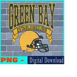 green bay football png, football team png, green bay football sweatshirt, football png, vintage green bay tee