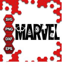 super hero svg logo, png, eps, cut files, layered, cricut, silhouette, card, paper crafts, clipart, vinyl decal