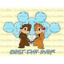 retro chip and dale best day ever png, pink chip and dale png, chip and dale, chip and dale png, chip and dale high qual