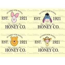 honey co bundle png,mickey snacks png file, honey bear friends png file, honey bear png, honey bear special design png,