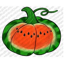 watermelon pumpkin png, watermelon png, pumpkin png,sublimation designs,instant download, summer pumpkin png, western pu