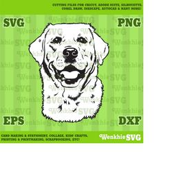 labrador retriever pet dog cutting file printable, svg file for cricut