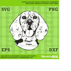 beagle pet dog cutting file printable, svg file for cricut
