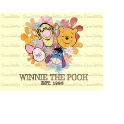 retro bear png, mickey snacks png file, honey bear friends png file, honey bear png, honey bear special design png, swee