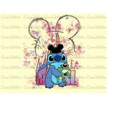 lilo and stitch mickey ears png, lilo and stitch png, stitch, png,vacay mode png, ohana png, castle png, comfort color,