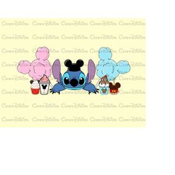 stitch mickey snacks,best day ever,ohana means family png, ohana ears png,stitch quotes png, stitch ears png, stitch png