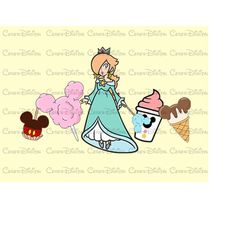 princess rosalina mickey snacks png, princess rosalina png file, super mario bros png file, super mario princess png, fa