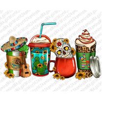 mexican coffee cups png, mexico png, hispanic coffee cups png, coffee love png,latino mexican png, mexican coffee cups p