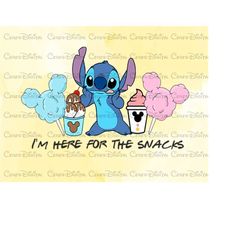 stitch i'm here for the snacks png file, mickey snacks png, lilo and stitch png file, lilo and stitch high quality png f