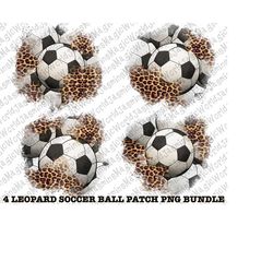 leopard soccer ball patch sublimation png bundle, leopard american soccer ball png, american soccer ball png bundle, soc