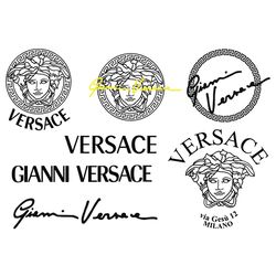 versace bundle svg, versace logo svg , versace svg file cut digital download