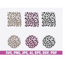 leopard print svg, leopard svg, cheetah svg, leopard png, fuzzy leopard svg, fuzzy leopard print svg, leopard print, che