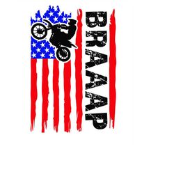 Braaap Motocross SVG, dirt bike svg, dirt bike flag, motocross moto svg, motorcycle flag, motorcycle svg, motorbike flag