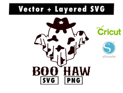 halloween boo haw svg and png files for cricut machine , anime svg , manga svg , goku svg