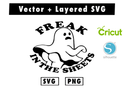 freak in the sheets svg and png files for cricut machine , anime svg , manga svg , goku svg