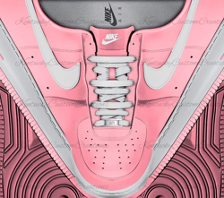 nike pink shoe png tumbler wrap