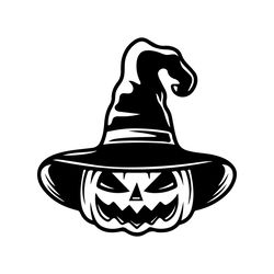 pumpkin witch hat svg| halloween svg| witch hat pumpkin svg| halloween witch svg| halloween party svg | png, vector