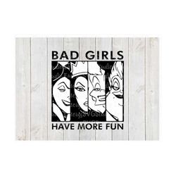 svg jpeg pdf bad girls have more fun