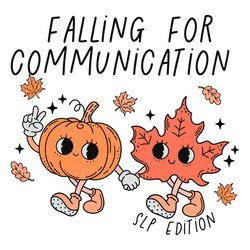 falling for communication slp edition svg