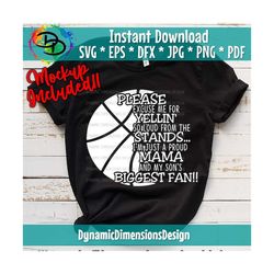 Basketball Mom SVG Shirt Design, Biggest Fan, Svg files for Cricut, Basketball svg, svg for shirt, Basketball Team, Inst