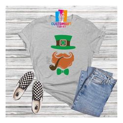 ginger beard st. patrick t-shirt, st. patrick's day, clover shirt, irish men shirt, leprechaun hat shirt, lucky shamrock