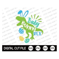 baby bunny rex svg, easter svg, easter dinosaur svg, bunny saurus svg, dinosaur, easter baby svg, easter svg for baby, s