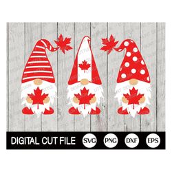 canada svg, maple leaf gnome svg, canada day gnome svg, canada flag shirt, patriotic cut file, dxf, svg files for cricut