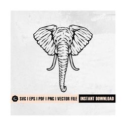 elephant svg | safari animal svg | elephant vinyl | elephant clipart | elephant sticker | elephant png | elephant files