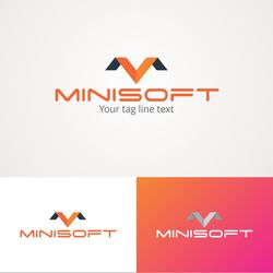 minisoft logo design template 77