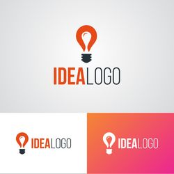 idea logo design template 84