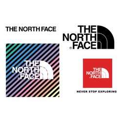 the north face bundle fsvg, the north face logo svg, brand logo svg, fashion logo svg, file cut digital download