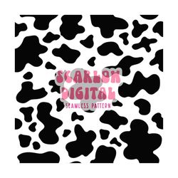 cow print seamless pattern-western sublimation digital design download-cowboy patterns, cowhide seamless pattern, repeat