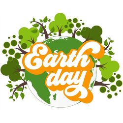 earth day trees png instant download