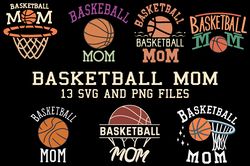 basketball mom digital file 13 png