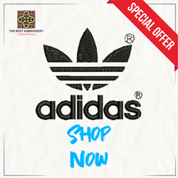 adidas logo embroidery design,the best embroidery machine embroidery,dst, exp, hus, pes, jef, sew, vp3, xxx.