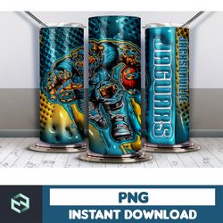 football tumbler wrap design, 3d inflated football tumbler wrap, football tumbler wrap png, football digital (1)