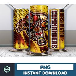 football tumbler wrap design, 3d inflated football tumbler wrap, football tumbler wrap png, football digital (13)