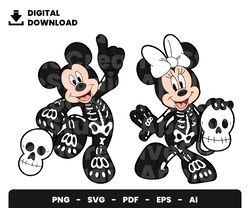 bundle layered svg, halloween svg, mickey halloween svg, minnie halloween svg,digitaldownload, clipart, png, svg, cricut