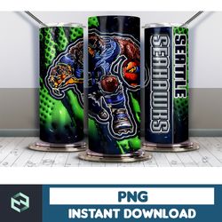 football tumbler wrap design, 3d inflated football tumbler wrap, football tumbler wrap png, football digital (30)