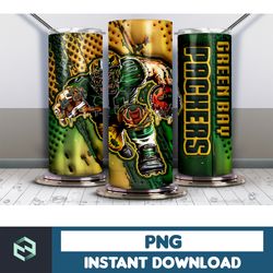 football tumbler wrap design, 3d inflated football tumbler wrap, football tumbler wrap png, football digital (8)