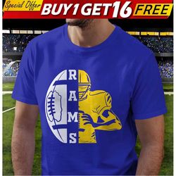 half player svg, rams team svg, football player svg, football half player svg, football svg