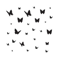 butterflies svg, png, jpg files. butterflies silhouette. butterflies bundle. butterflies set. digital download.