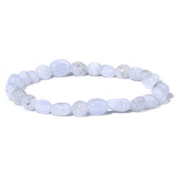 natural irregular stone bracelet for women, morganite beads, moonstone, healing, yoga, night out, jewelry for meditation