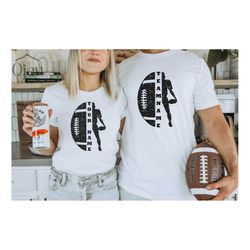 customized football shirt, college football shirt, custom team name shirt, team name football shirt, football season shi