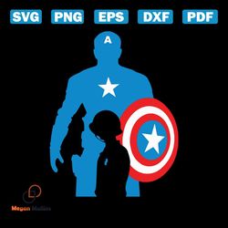 be captain america and captain america shield tv show svg