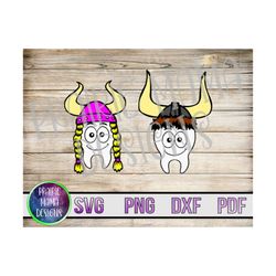 viking teeth svg png pdf dxf cut file digital download 300 dpi cute kid viking teeth dentist dentistry