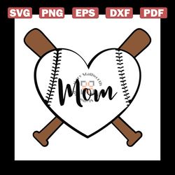 baseball heart baseball mom svg, mothers day svg, baseball mom svg, baseball heart svg, baseball svg, mom svg, baseball
